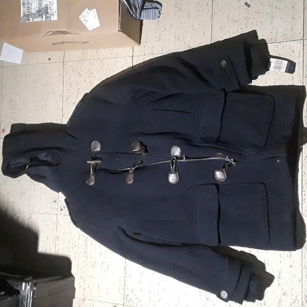NWT Tommy Hilfiger Hooded Pea Winter Coat Sz M
